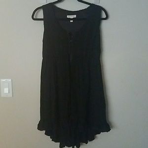 Black Sleveless Top